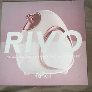 Fancii Rivo Pink and White Facial Steamer